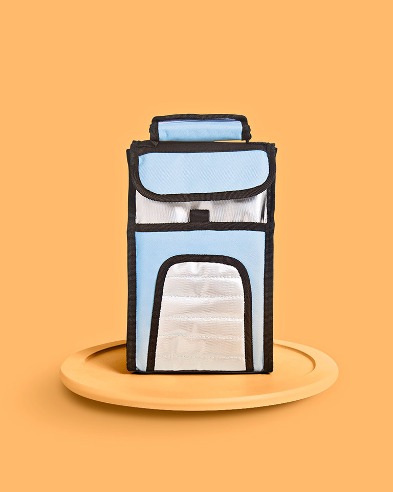 O Ice Cooler Mor mantém a temperatura do seu almoço. Compre pra levar todas as receitas.
