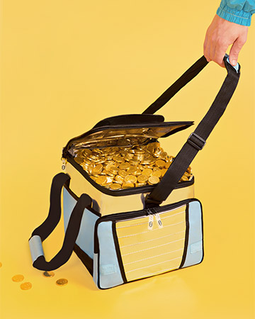 O Ice Cooler Mor tem 24 L de capacidade pra levar tesouros pra todos os passeios pedem.