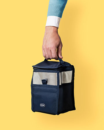 Clique pra levar a Bolsa Térmica Mor pra melhor hora do dia, todos os dias.