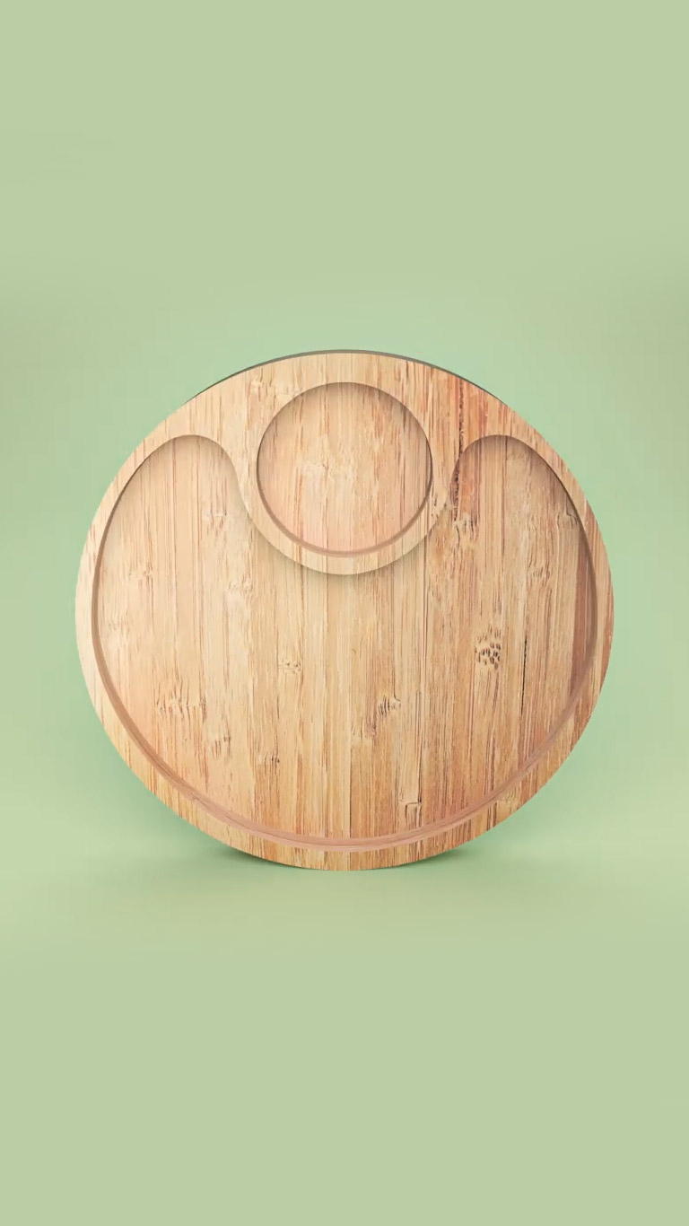 Nossa Gamela tem espaço pra carne picada e pra farinha com a leveza do Bamboo Mor.
