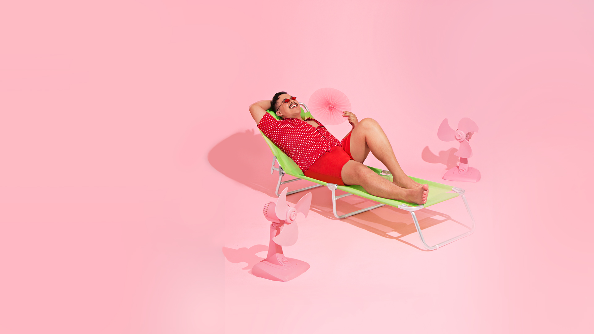 Sem estresse pra relaxar no verão.