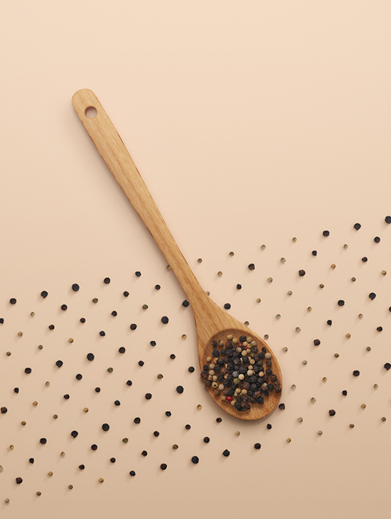 Colher em Bamboo Mor Colher em Bamboo Mor
