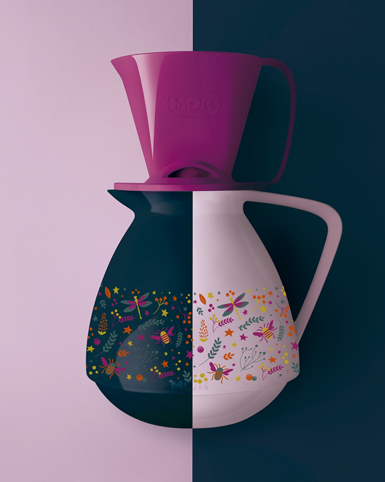 Mor Colore em cores e estampas inspiradas na natureza.