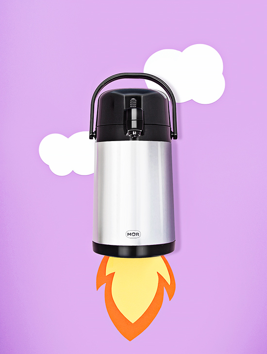 Garrafa Térmica Inox Mor Garrafa Térmica Inox Mor