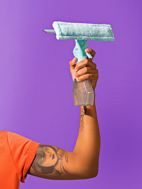 Mop Limpa Vidros Spray Mor Mop Limpa Vidros Spray Mor