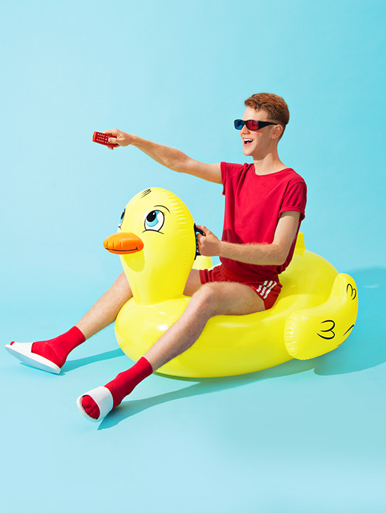 Boia Inflável Pato Mor Boia Inflável Pato Mor