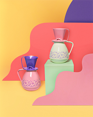 O novo Conjunto Amare decorado é para os amantes de cafeína.