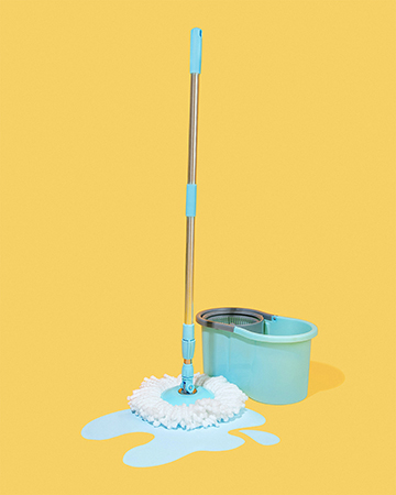 Clique e tenha um Esfregão Mop para chamar de seu.