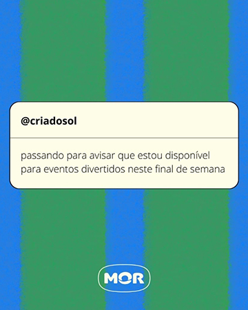 #MolezinhaMor