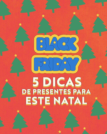 Arraste para o lado e confira 5 dicas, entre diversos outros produtos, que separamos pra você! 💙❤️
