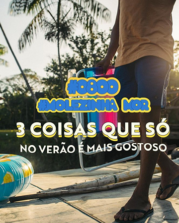 Já deu para sentir o frescor daí? 💦😎