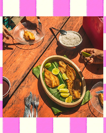 Peixe e Açaí foram os pratos típicos do Pará que a @vitorialeona e sua equipe escolheram para curtir a #MolezinhaMor 🌀